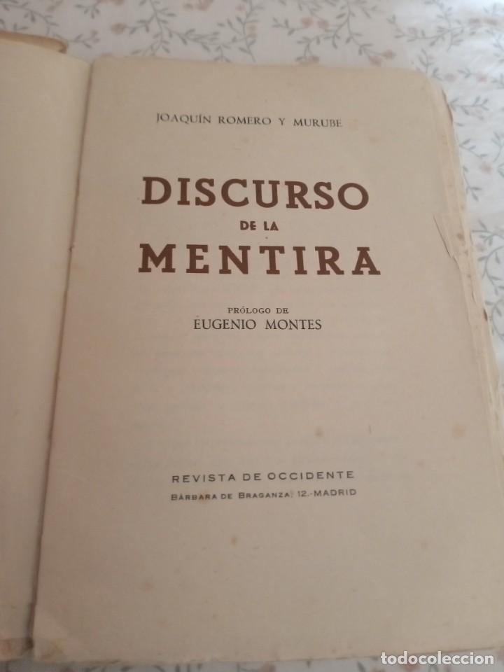 Libros de segunda mano: El discurso de la mentira - Foto 2