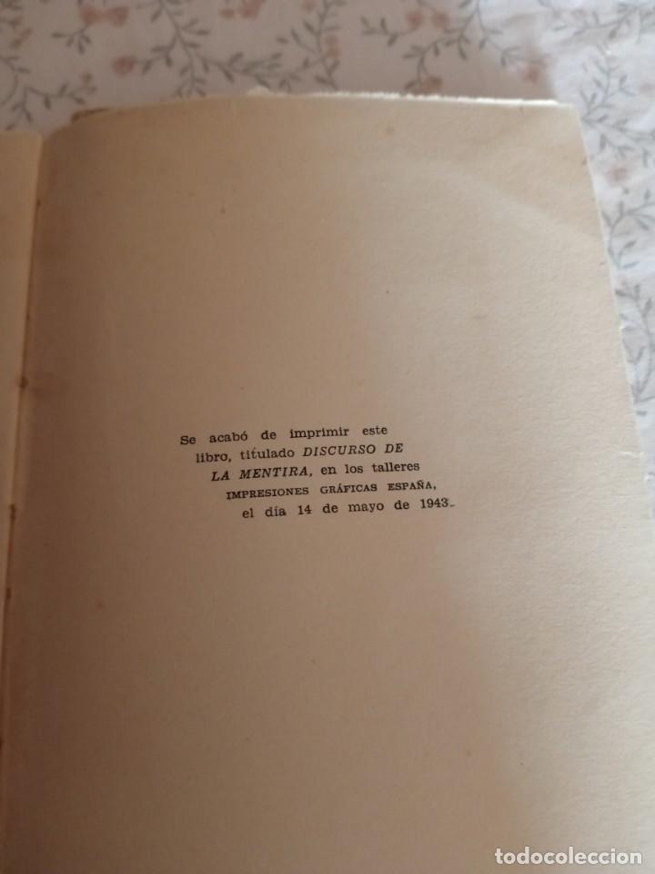 Libros de segunda mano: El discurso de la mentira - Foto 3