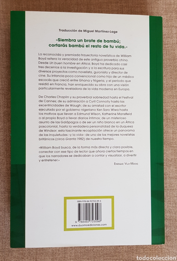 Libros de segunda mano: Bamb&uacute;. William Boyd - Foto 5