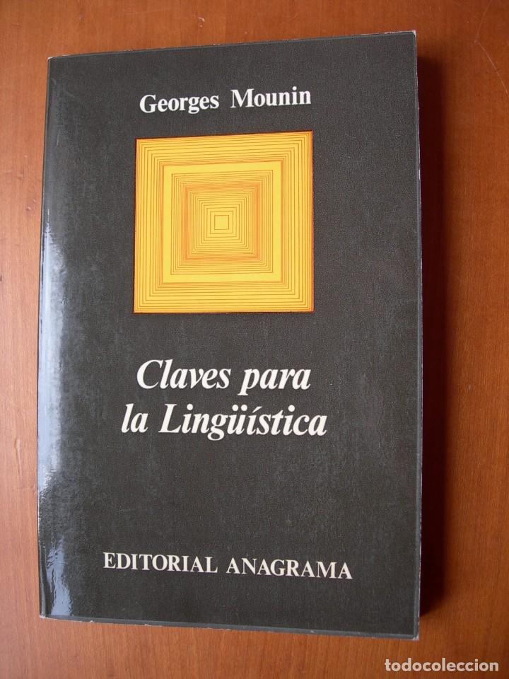 Libros de segunda mano: CLAVES PARA LA LING&Uuml;&Iacute;STICA / GEORGES MOUNIN - Foto 1