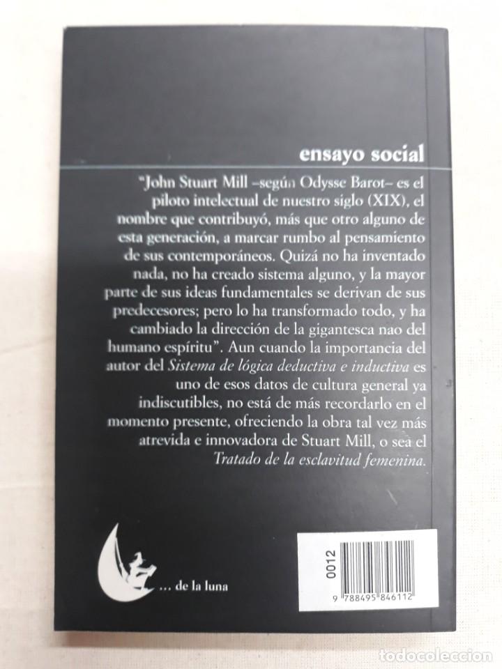 Libros de segunda mano: MILL, JOHN STUART. LA ESCLAVITUD FEMENINA - Foto 2