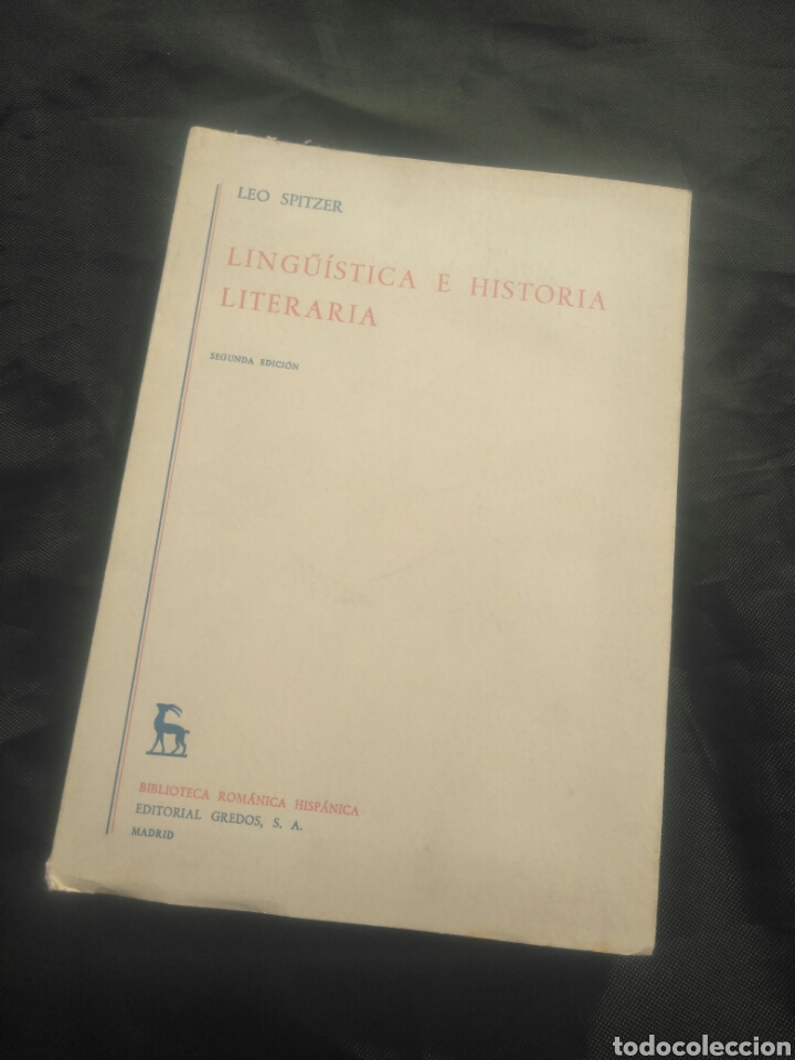 Libros de segunda mano: Leo Spitzer. Ling&uuml;&iacute;stica e historia literaria. - Foto 1