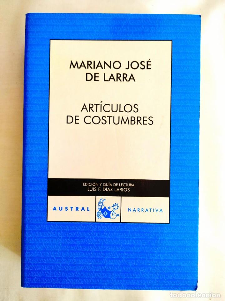 Libros de segunda mano: LARRA: ART&Iacute;CULOS DE COSTUMBRES - NUEVO - Foto 1