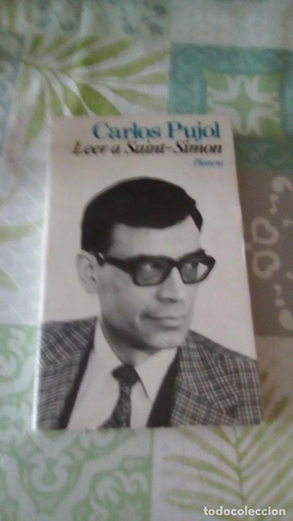 Libros de segunda mano: LEER A SAINT-SIMON , CARLOS PUJOL - Foto 1
