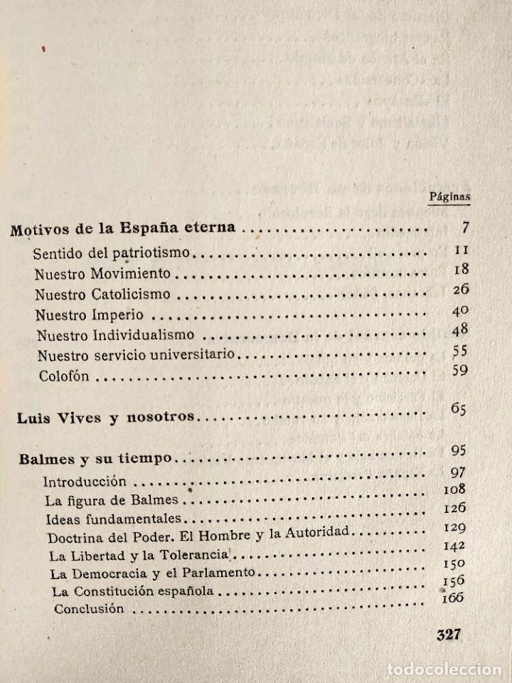 Libros de segunda mano: 1946-CORTS: MOTIVOS DE LA ESPA&Ntilde;A ETERNA - Foto 4
