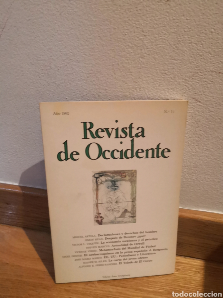 Libros de segunda mano: Revista de Occidente 1982 11 - Foto 1