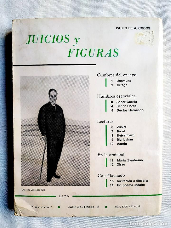 Libros de segunda mano: 1970 - PABLO DE A. COBOS - JUICIOS Y FIGURAS - INTONSO - Foto 1