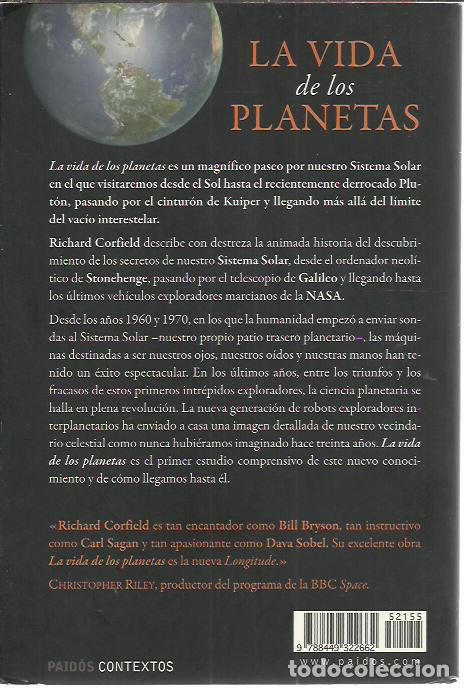 Libros de segunda mano: Richard Corfield-La Vida de los Planetas.Paidos Contextos.2009. - Foto 2