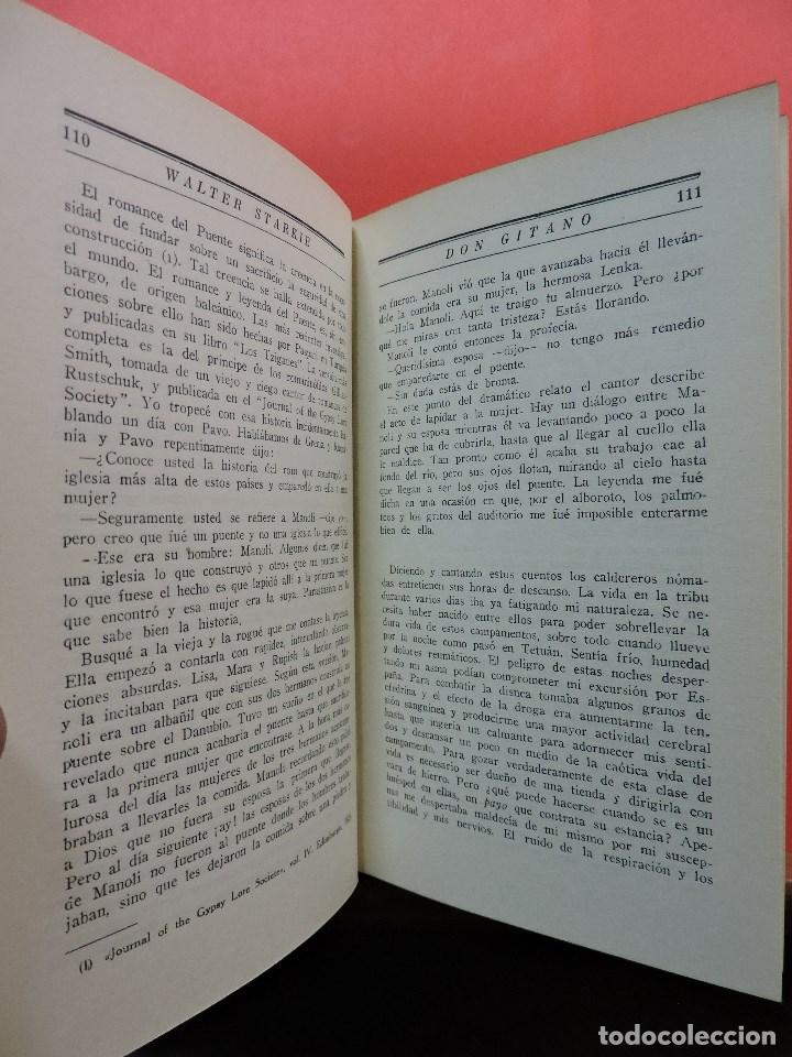 Libros de segunda mano: Don Gitano. STARKIE, Walter. 1&ordf; Ed. Ediciones Pal las 1944 - Foto 4