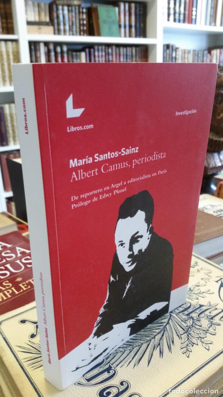 Libros de segunda mano: 2016 - MAR&Iacute;A SANTOS SAINZ - ALBERT CAMUS PERIODISTA