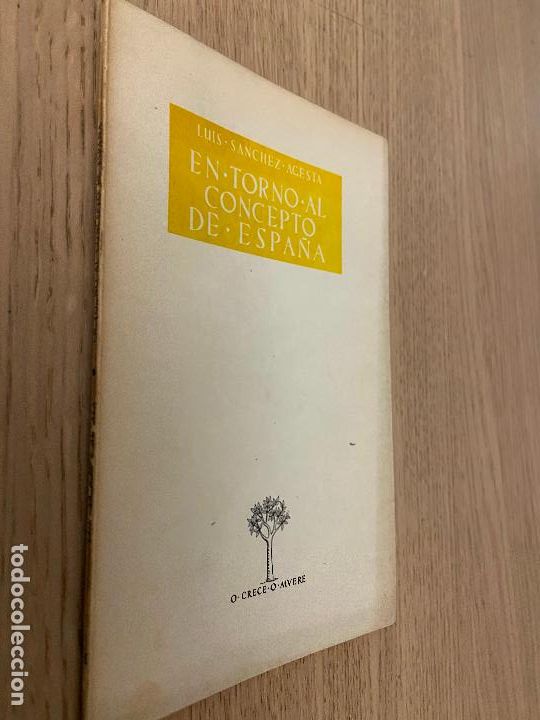 Libros de segunda mano: LUIS S&Aacute;NCHEZ ACESTA - EN TORNO AL CONCEPTO DE ESPA&Ntilde;A - - Foto 1