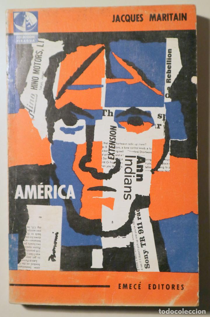 Libros de segunda mano: MARITAIN, Jacques - AM&Eacute;RICA - Buenos Aires 1966 - Foto 1