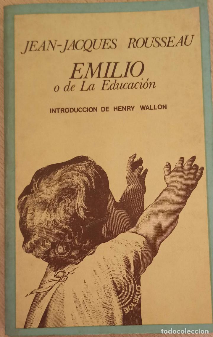 Libros de segunda mano: Emilio o de la Educaci&oacute;n. Jean-Jacques Rousseau. - Foto 1