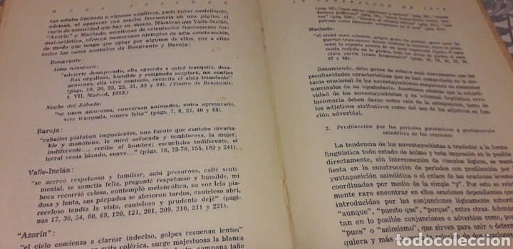 Libros de segunda mano: LA GENERACI&Oacute;N DE 1898, HANS JESCKE, - Foto 4