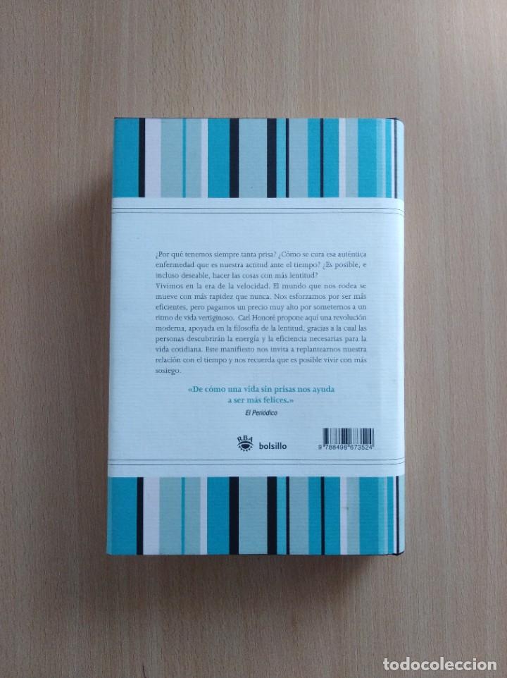 Libros de segunda mano: ELOGIO DE LA LENTITUD. Carl Honor&eacute; - Foto 2