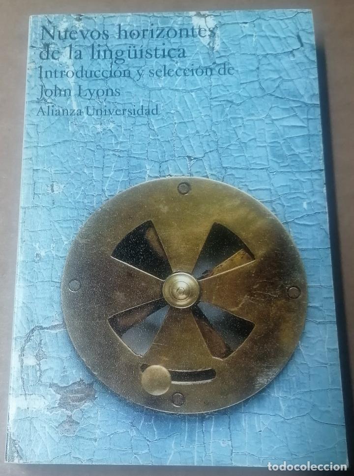 Libros de segunda mano: John Lyons, Nuevos horizontes de la ling&uuml;&iacute;stica, Alianza, 1975 - Foto 1