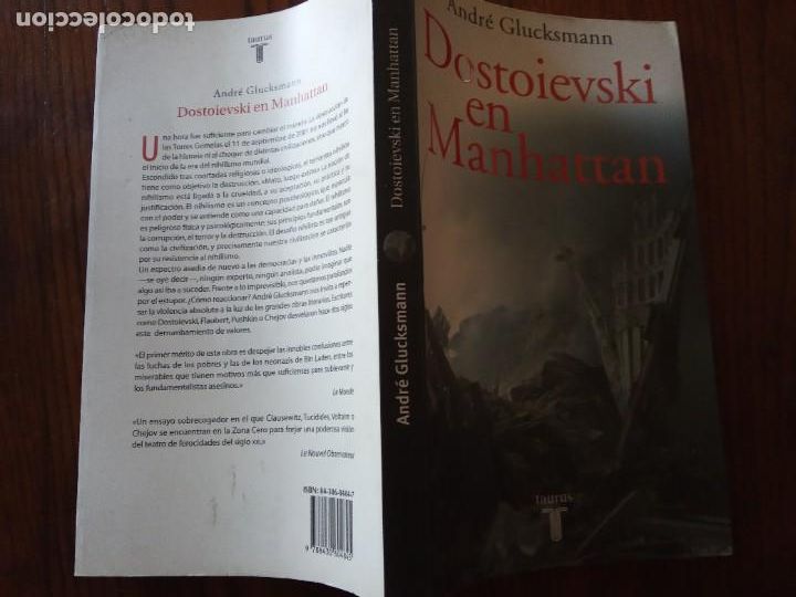 Libros de segunda mano: Dostoievski en Manhattan &ndash; Andr&eacute; Glucksmann. - Foto 2