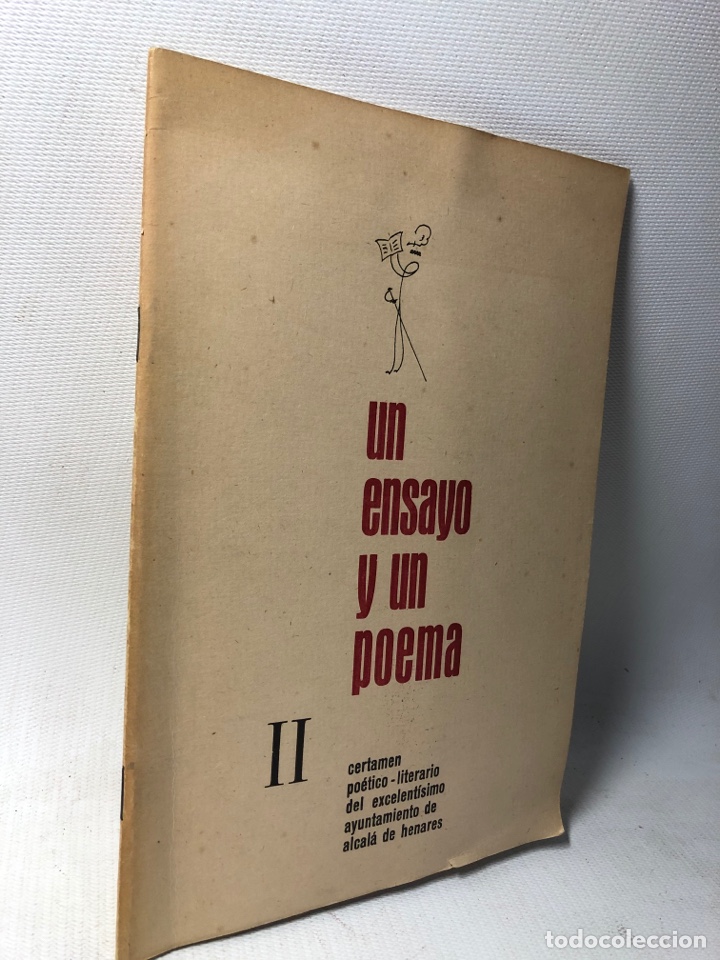 Libros de segunda mano: UN ENSAYO Y UN POEMA II &middot;&middot;&middot; CERTAMEN POETICO LITERARIO &middot;&middot;&middot; ALCALA DE HENARES ● KB0058