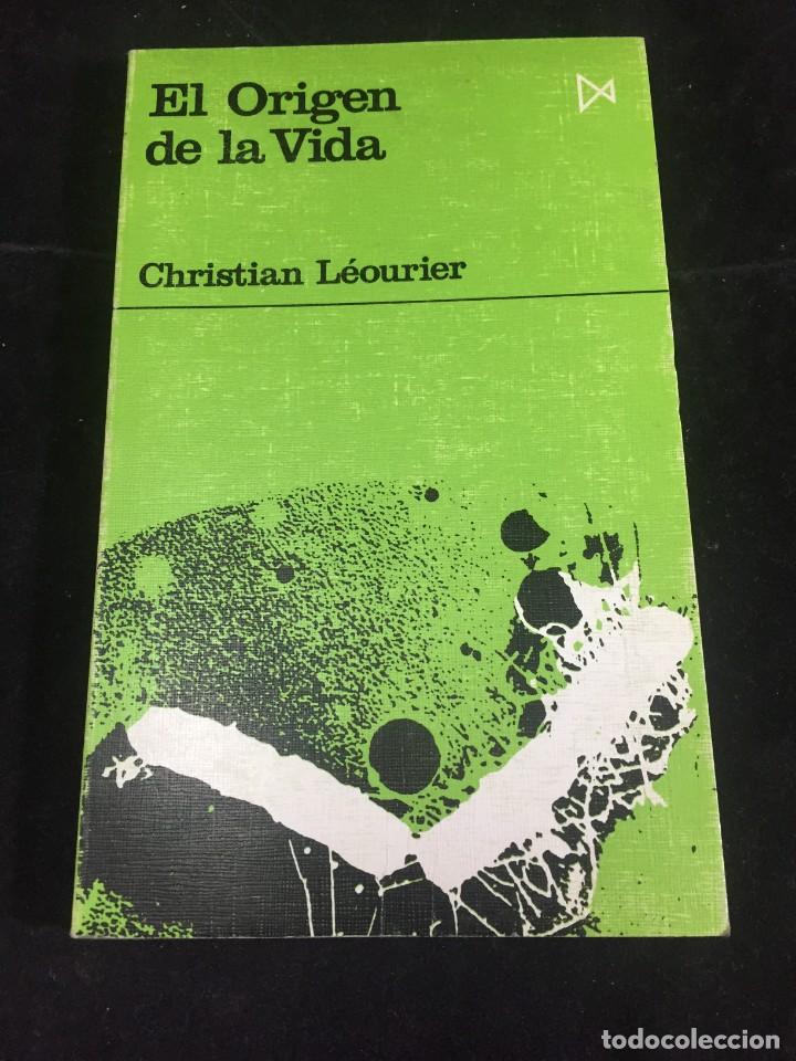 Libros de segunda mano: EL ORIGEN DE LA VIDA. CHRISTIAN LEOURIER. Ediciones Istmo 1970 - Foto 1