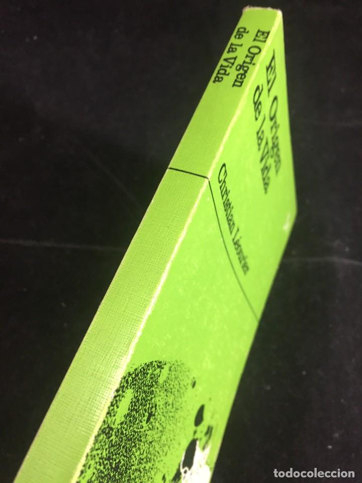 Libros de segunda mano: EL ORIGEN DE LA VIDA. CHRISTIAN LEOURIER. Ediciones Istmo 1970 - Foto 2