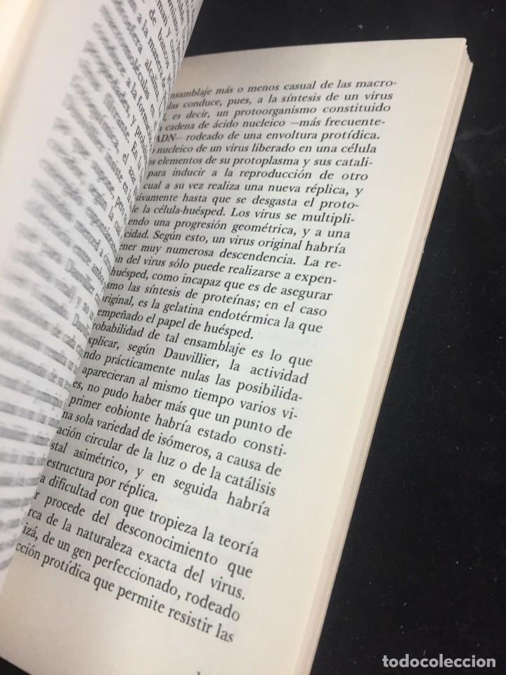 Libros de segunda mano: EL ORIGEN DE LA VIDA. CHRISTIAN LEOURIER. Ediciones Istmo 1970 - Foto 5