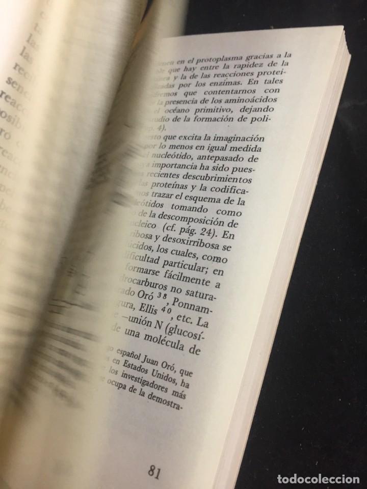 Libros de segunda mano: EL ORIGEN DE LA VIDA. CHRISTIAN LEOURIER. Ediciones Istmo 1970 - Foto 10
