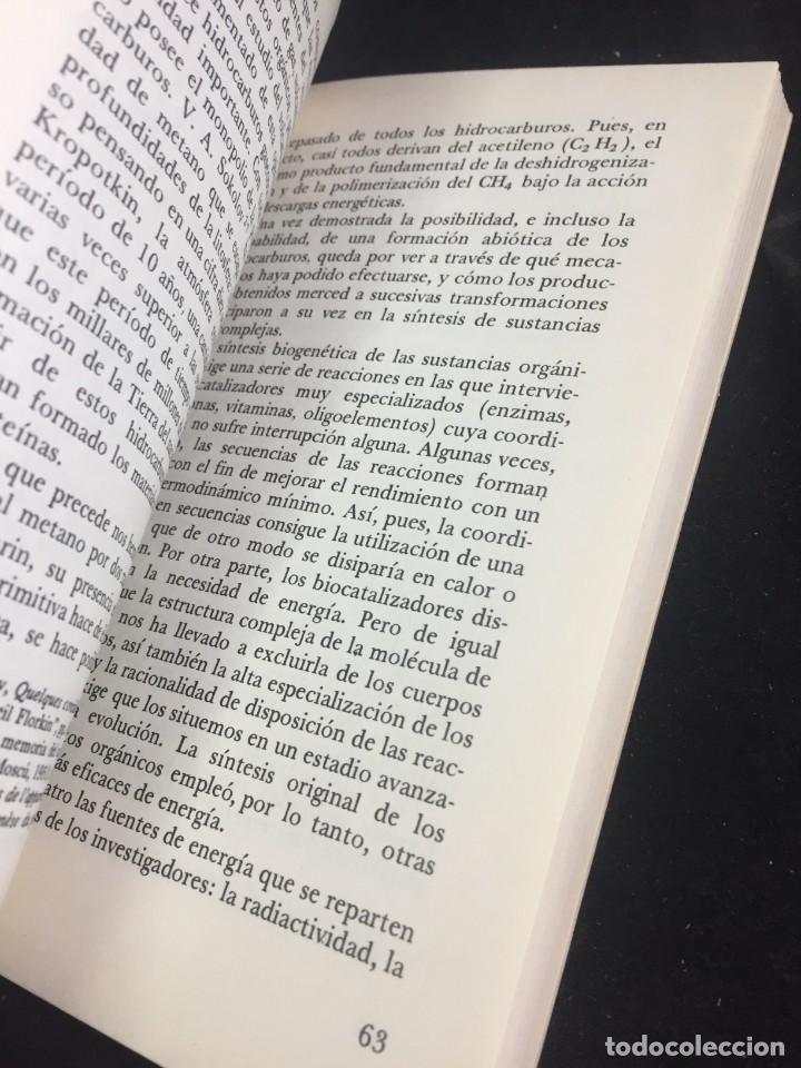 Libros de segunda mano: EL ORIGEN DE LA VIDA. CHRISTIAN LEOURIER. Ediciones Istmo 1970 - Foto 12