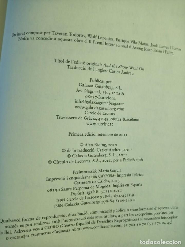 Libros de segunda mano: ALAN RIDING I LA FESTA VA CONTINUAR - Foto 7