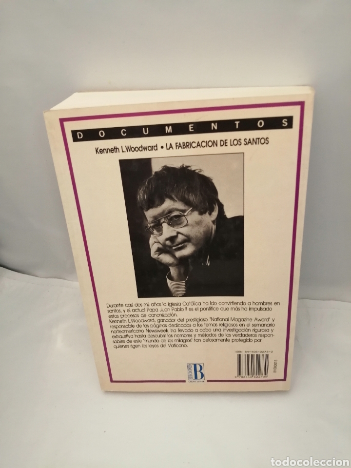 Libros de segunda mano: LA FABRICACI&Oacute;N DE LOS SANTOS (PRIMERA EDICI&Oacute;N) - Foto 2