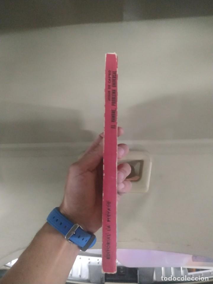 Libros de segunda mano: El Hambre Problema Universal - Josu&eacute; de Castro. La Pl&eacute;yade - Foto 3