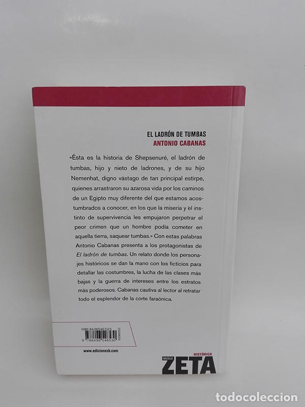 Libros de segunda mano: EL LADR&Oacute;N DE TUMBAS. Antonio Cabanas. - Foto 4