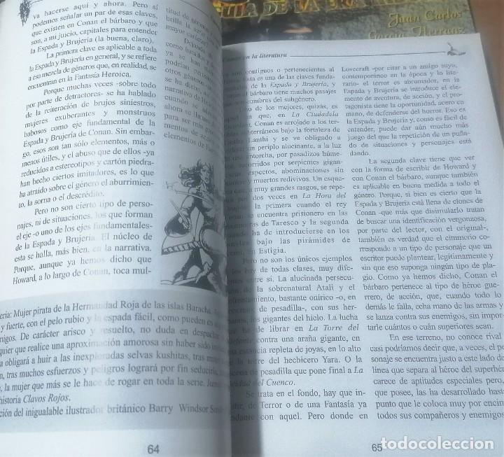 Libros de segunda mano: Lote 2 estudios sobre Conan el B&aacute;rbaro. - Foto 5