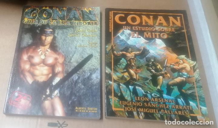 Libros de segunda mano: Lote 2 estudios sobre Conan el B&aacute;rbaro. - Foto 1