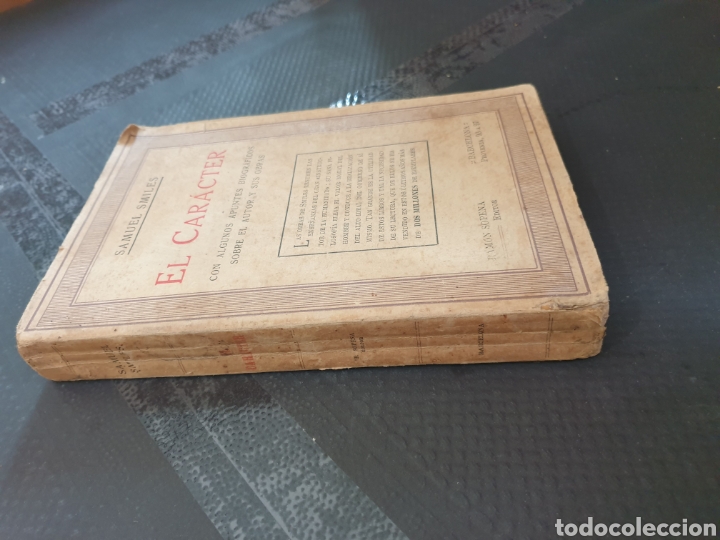 Libros de segunda mano: El car&aacute;cter - Samuel Amiles - Foto 3