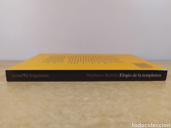 Libros de segunda mano: ELOG&Iacute;O DE LA TEMPLANZA / NORBERTO BOBBIO / TEMAS DE HOY. 1997 - Foto 6