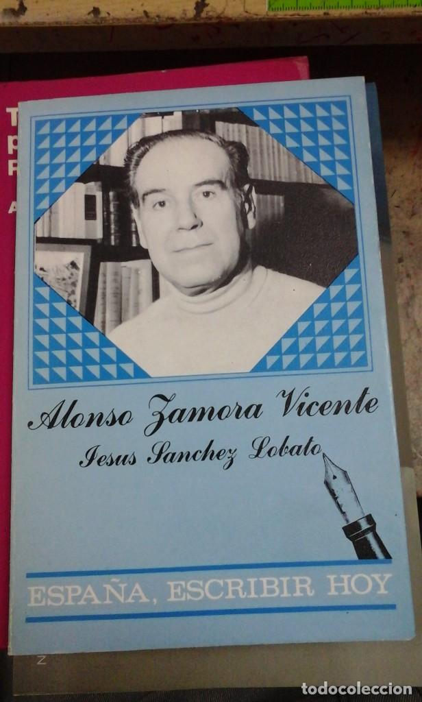 Libros de segunda mano: ALONSO ZAMORA VICENTE (Madrid, 1982) - Foto 1