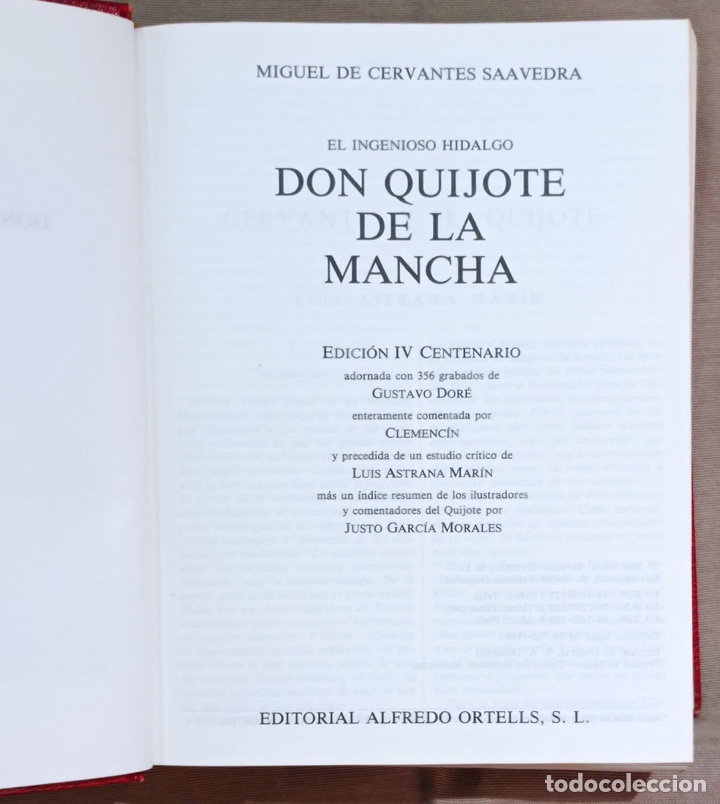 Libros de segunda mano: Don Quijote. Miguel de Cervantes.ENV&Iacute;O GRATIS - Foto 8