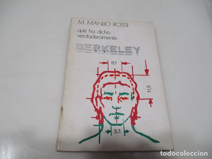 Libros de segunda mano: M. MANLIO ROSSI Qu&eacute; ha dicho verdaderamente W6713 - Foto 1