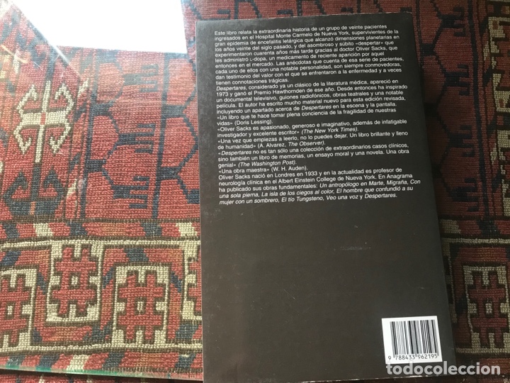 Libros de segunda mano: Despertares. Oliver Saks. Anagrama - Foto 3
