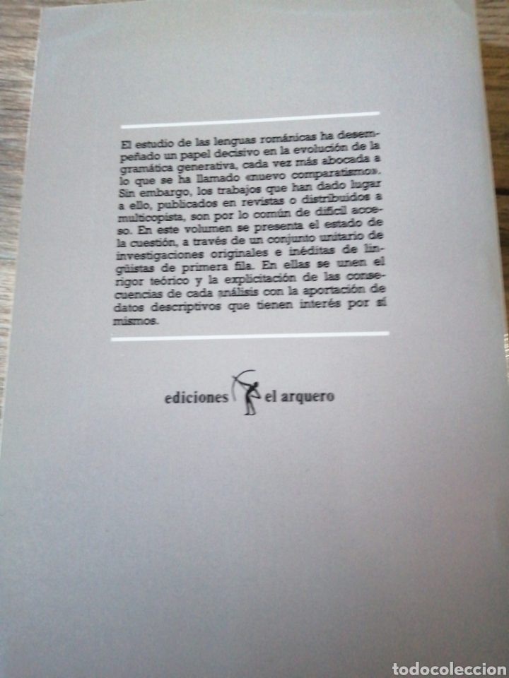 Libros de segunda mano: Sintaxis de las lenguas rom&aacute;nicas - Foto 3