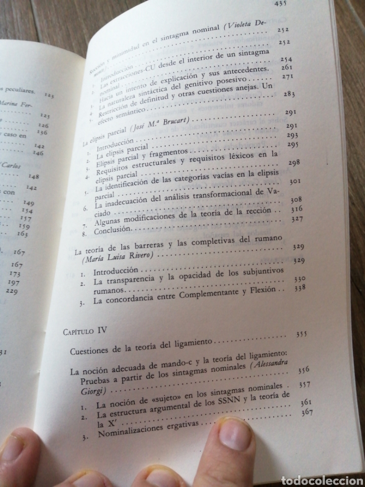 Libros de segunda mano: Sintaxis de las lenguas rom&aacute;nicas - Foto 6