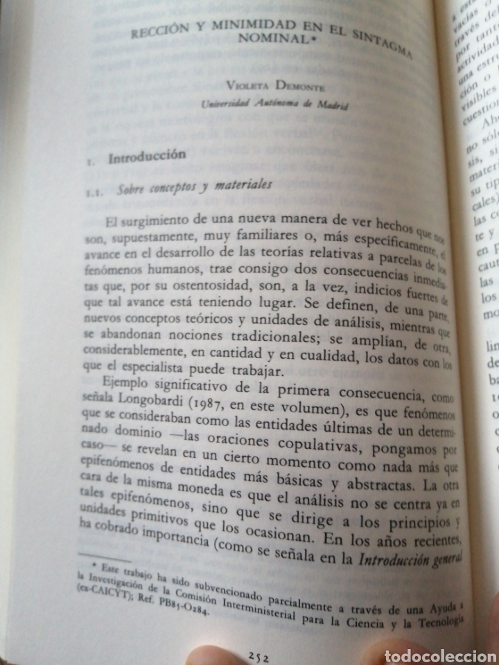 Libros de segunda mano: Sintaxis de las lenguas rom&aacute;nicas - Foto 12