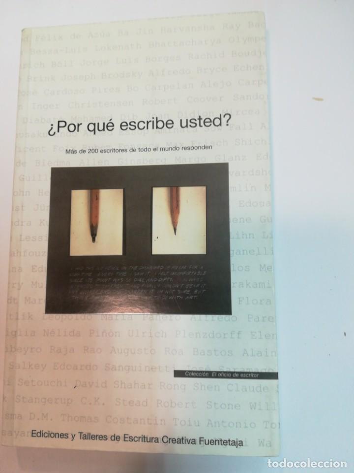 Libros de segunda mano: &iquest;Por qu&eacute; escribve usted? SA3984 - Foto 1