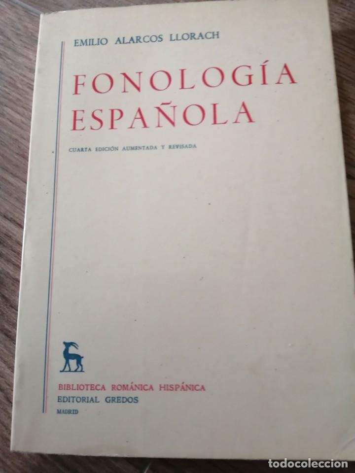 Libros de segunda mano: FONOLOG&Iacute;A ESPA&Ntilde;OLA - Foto 1