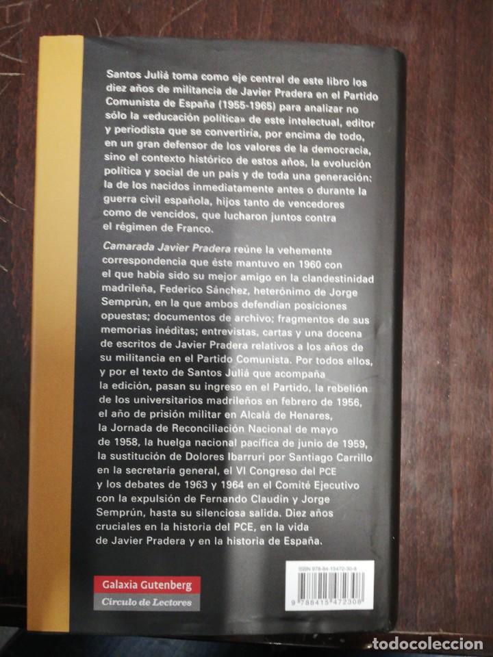 Libros de segunda mano: CAMARADA JAVIER PRADERA. SANTOS JULI&Aacute;. 2012 - Foto 6