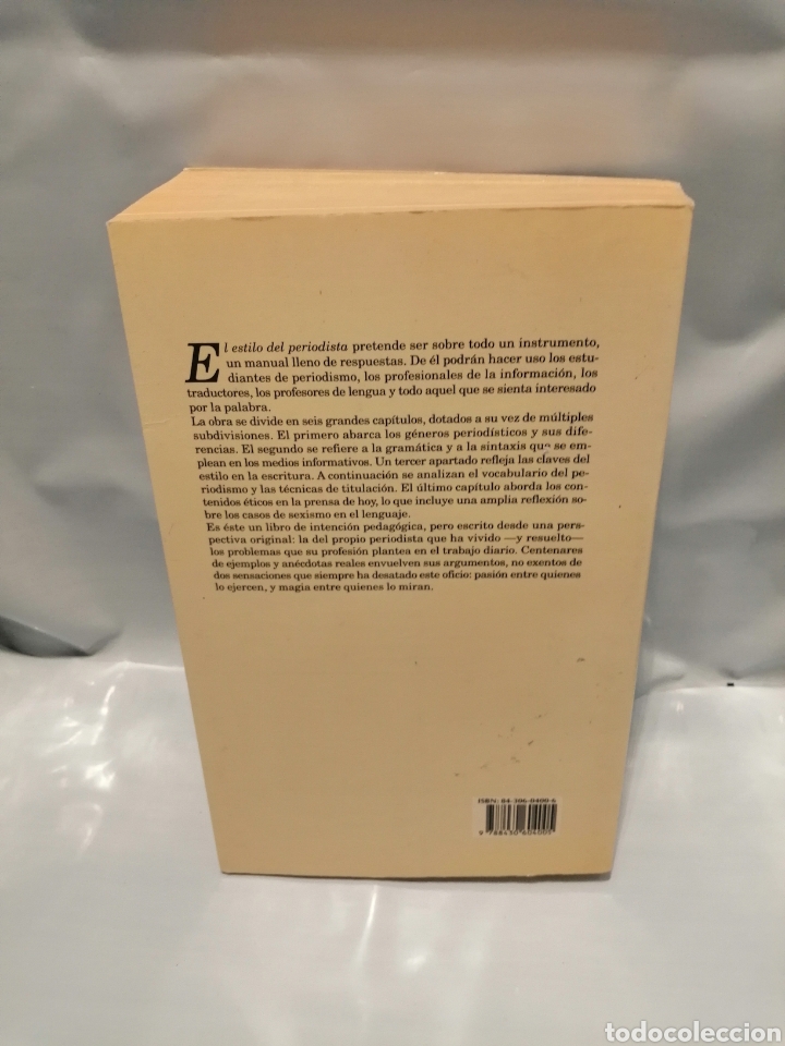 Libros de segunda mano: EL ESTILO DEL PERIODISTA - Foto 2
