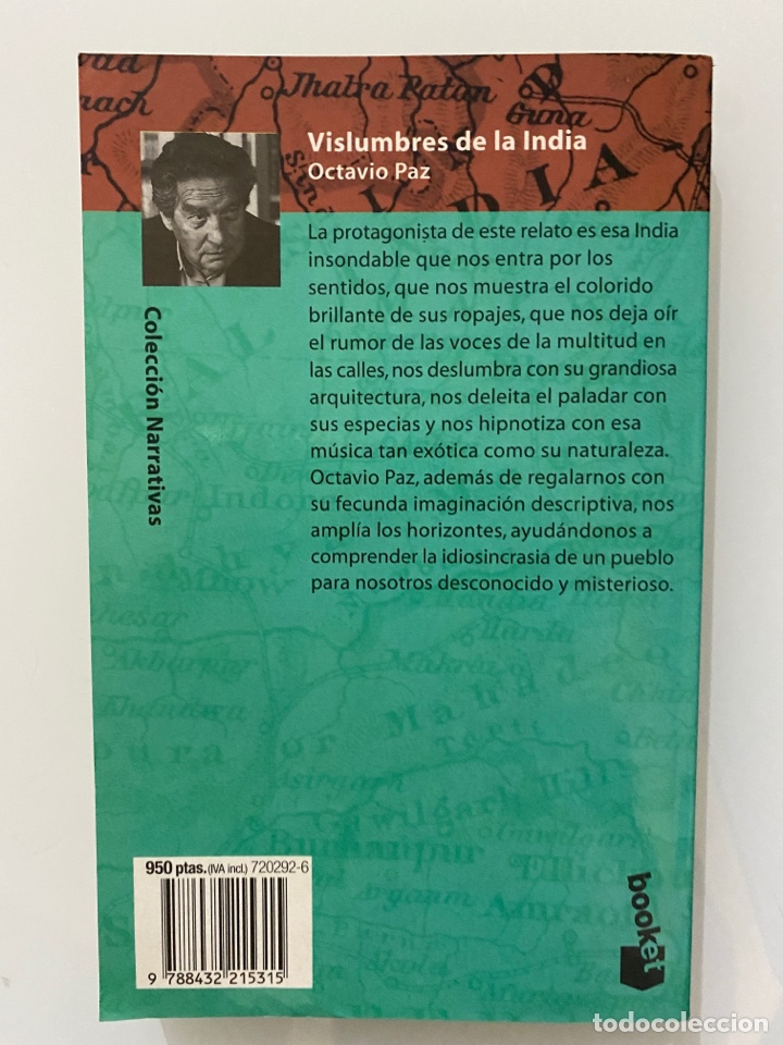 Libros de segunda mano: Vislumbres de la India - PAZ, Octavio - Foto 2
