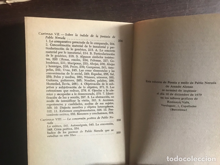 Libros de segunda mano: Poes&iacute;a y estilo de Pablo Neruda - Foto 4