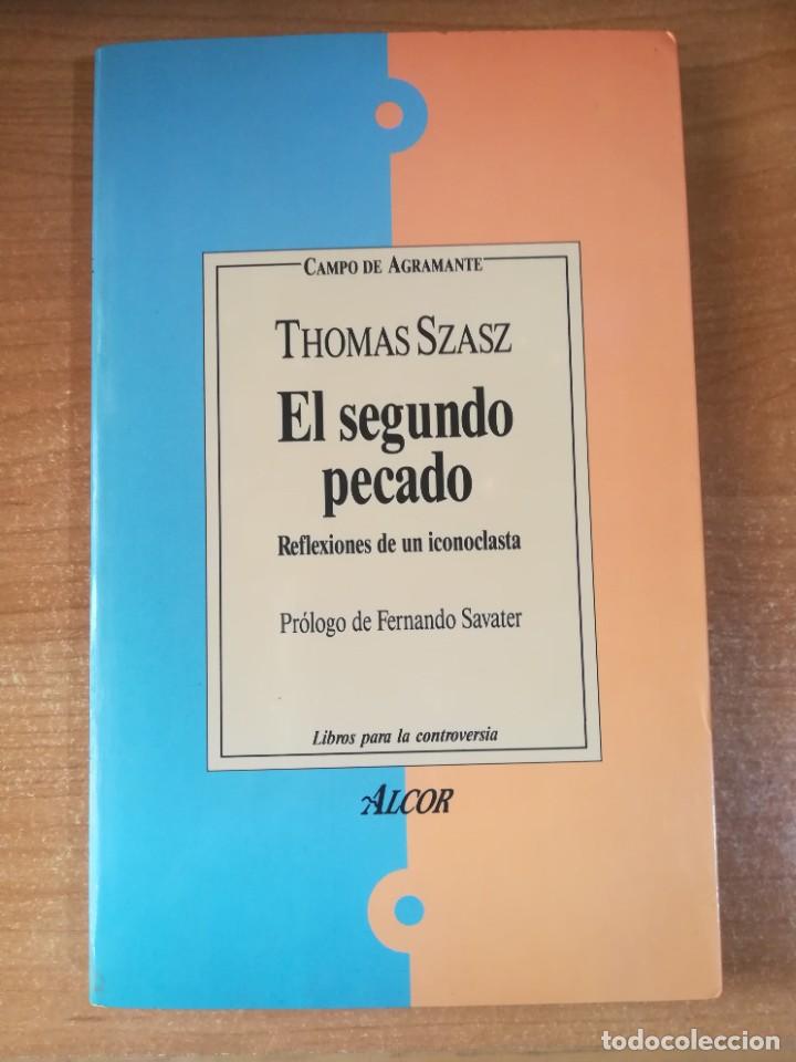 Libros de segunda mano: El segundo pecado - Thomas Szasz - Foto 1