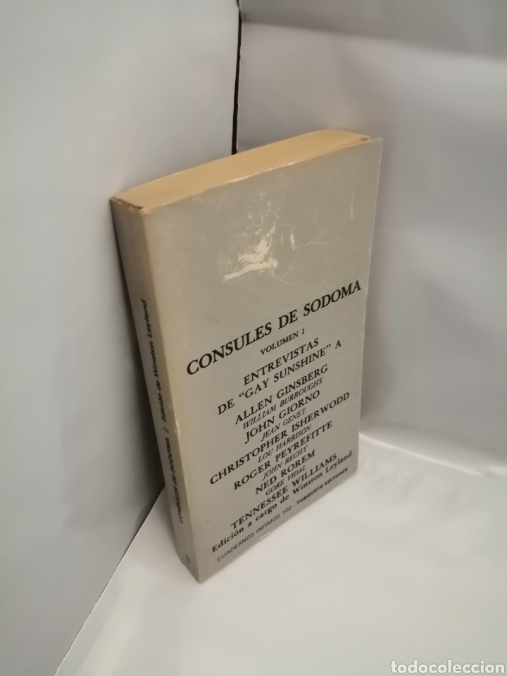 Libros de segunda mano: C&Oacute;NSULES DE SODOMA. VOLUMEN 1 (PRIMERA EDICI&Oacute;N) - Foto 3
